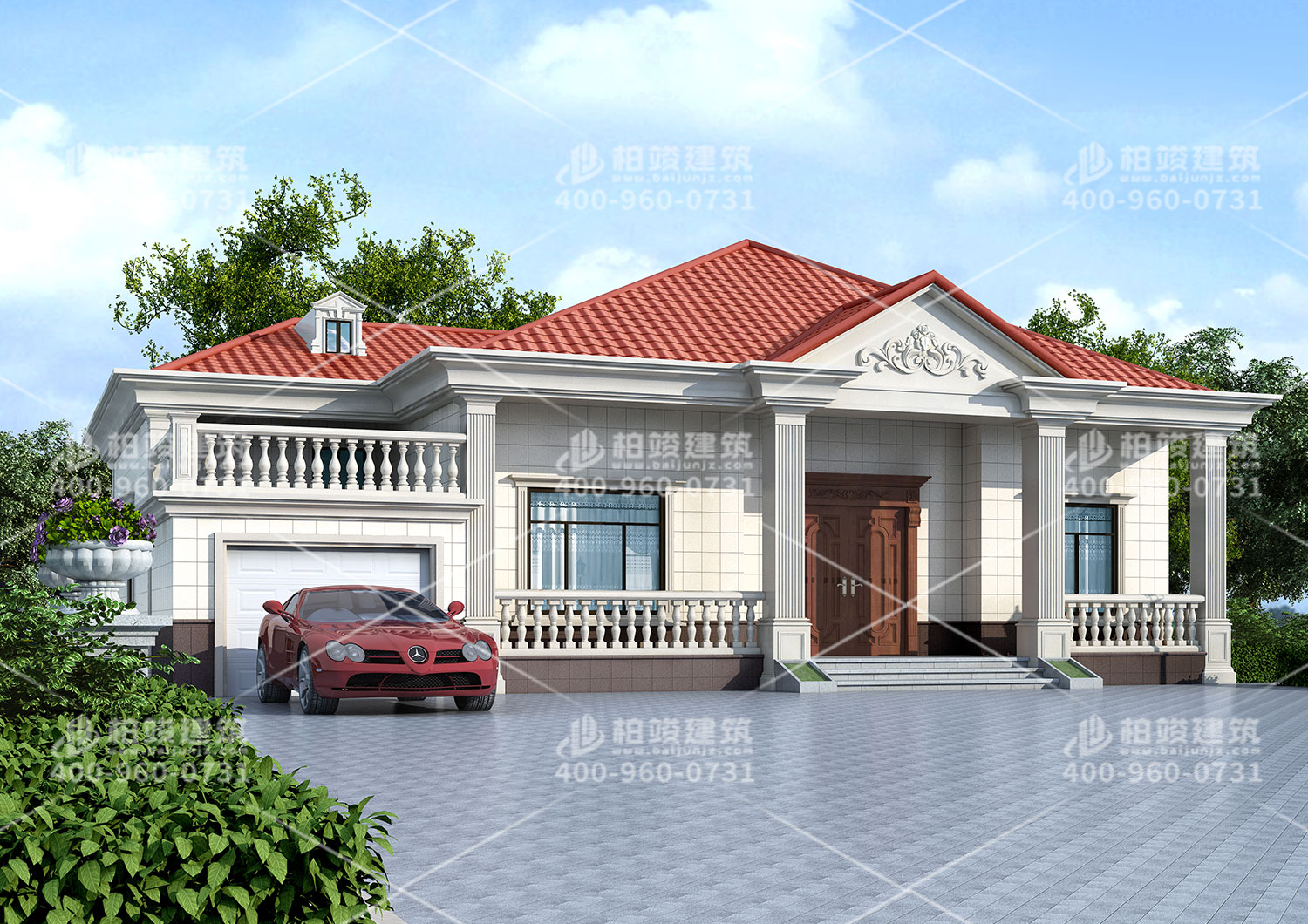 衡阳王总定制欧式一层自建房，小小房子，大设计。